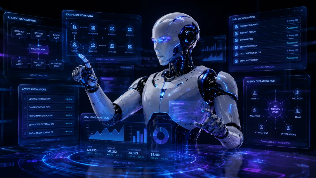 Hubsby — robot AI con tu marca